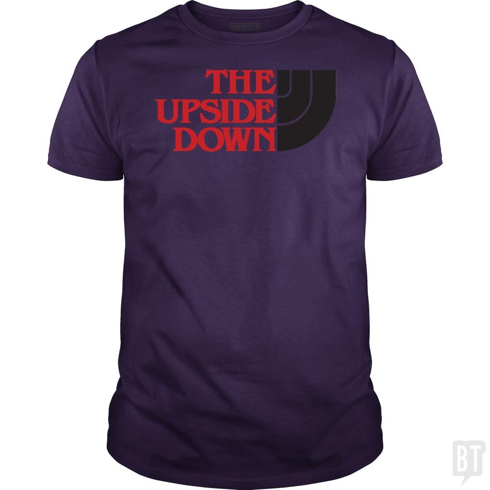 SunFrog-Busted Doom Generation Classic Guys / Unisex Tee / Purple / S THE UPSIDE DOWN