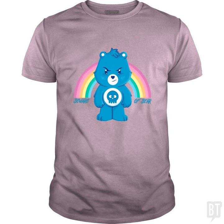 SunFrog-Busted douglasstencil Classic Guys / Unisex Tee / Light Pink / S Beware of Bear