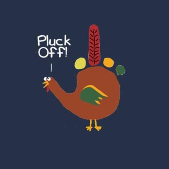 SunFrog-Busted Dwarmuth Pluck Off Hand Turkey
