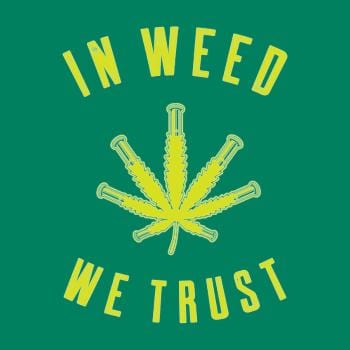 SunFrog-Busted Edible Loving Weedologist In Weed We Trust