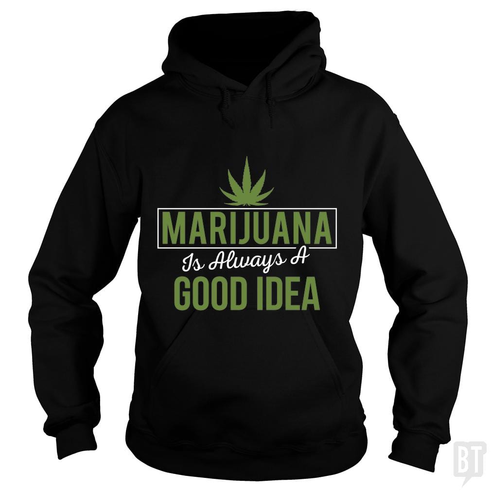 SunFrog-Busted Edible Loving Weedologist Hoodie / Black / S Marijuana  is always a good idea