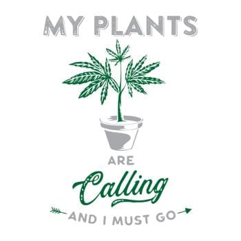 SunFrog-Busted Edible Loving Weedologist My Plants Are Calling