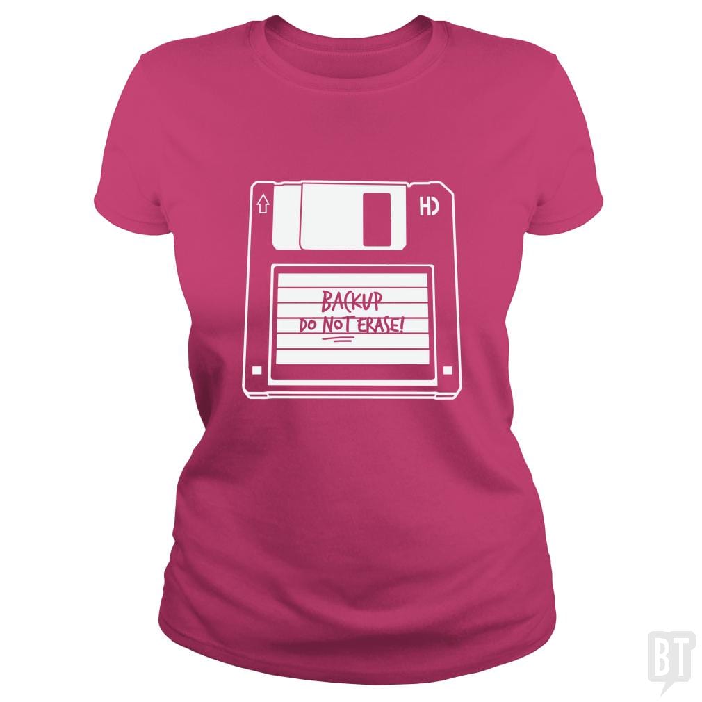 SunFrog-Busted Funky Hippo Classic Ladies Tee / Heliconia / S Backup Floppy