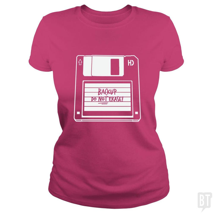 SunFrog-Busted Funky Hippo Classic Ladies Tee / Heliconia / S Backup Floppy