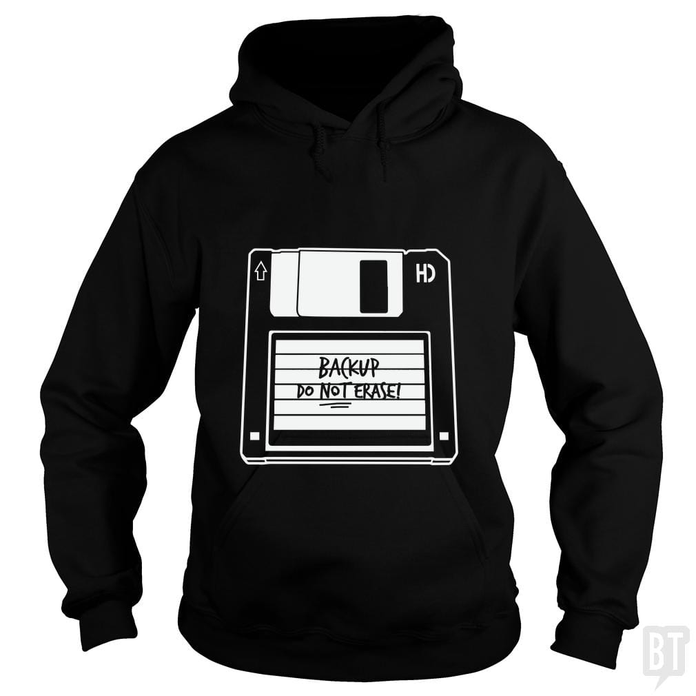 SunFrog-Busted Funky Hippo Hoodie / Black / S Backup Floppy