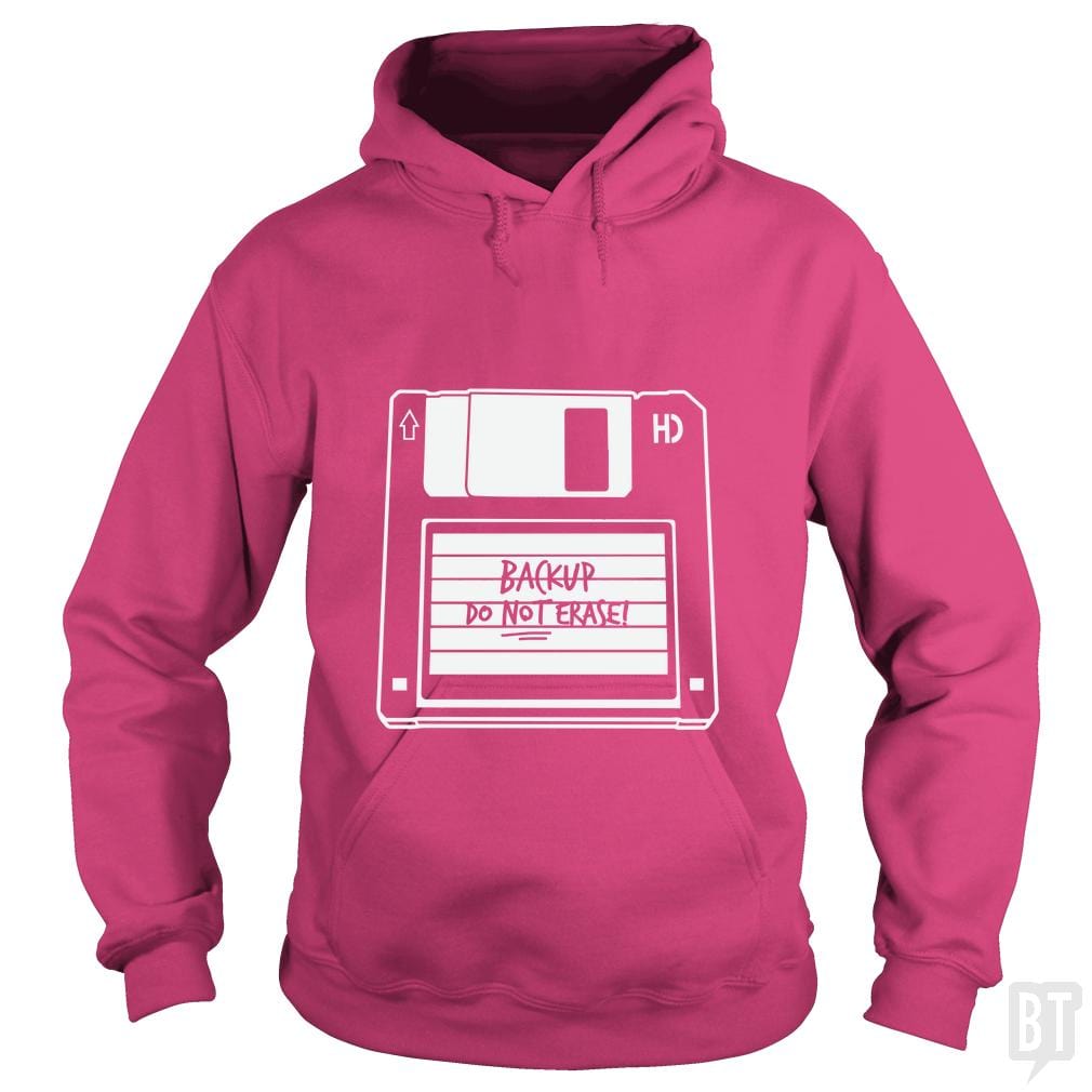 SunFrog-Busted Funky Hippo Hoodie / Heliconia / S Backup Floppy