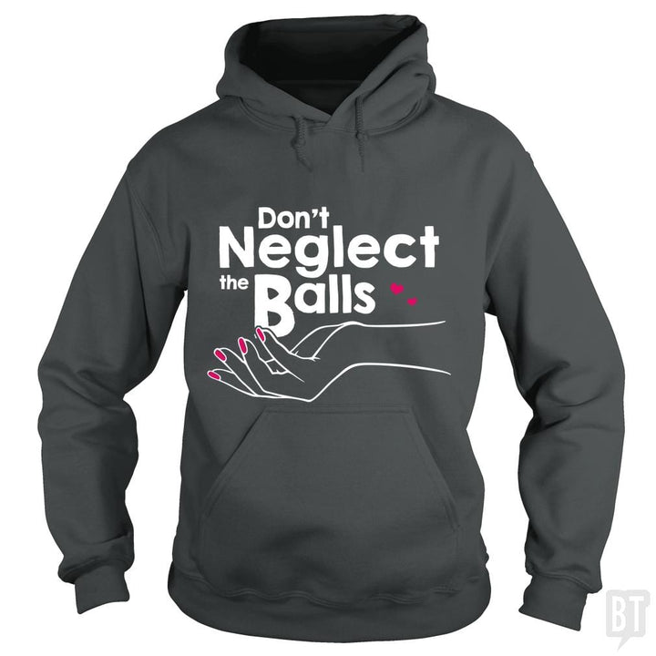 SunFrog-Busted Funky Hippo Hoodie / Dark Heather / S Balls Neglect