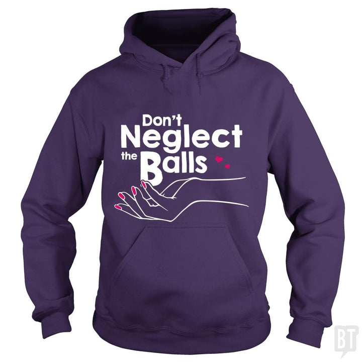 SunFrog-Busted Funky Hippo Hoodie / Purple / S Balls Neglect