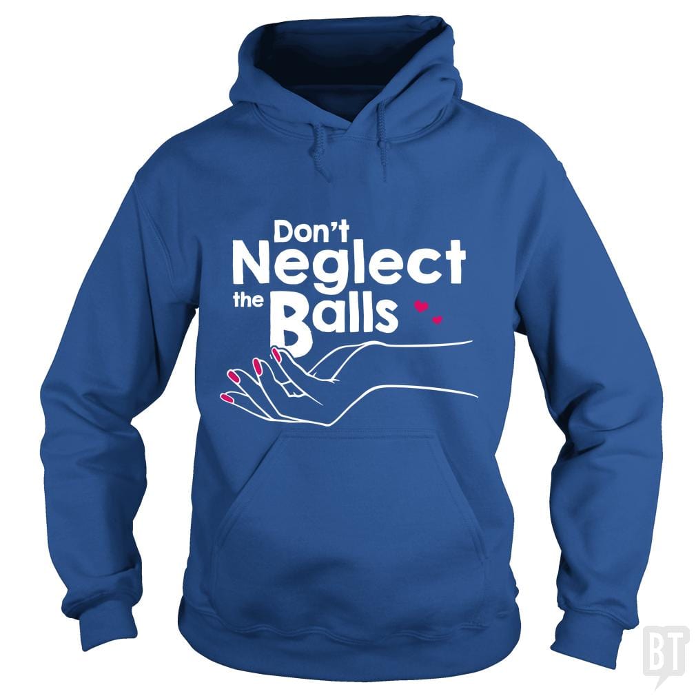 SunFrog-Busted Funky Hippo Hoodie / Royal Blue / S Balls Neglect