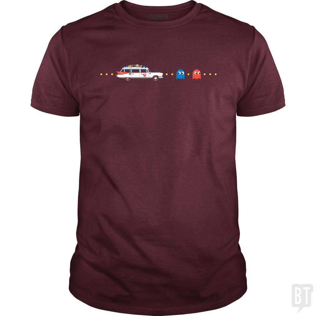 SunFrog-Busted Funky Hippo Classic Guys / Unisex Tee / Maroon / S Busters