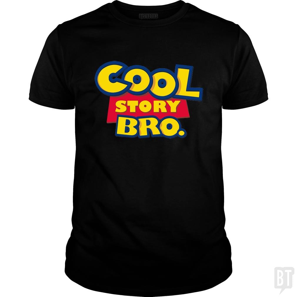 SunFrog-Busted Funky Hippo Classic Guys / Unisex Tee / Black / S Cool Story Bro