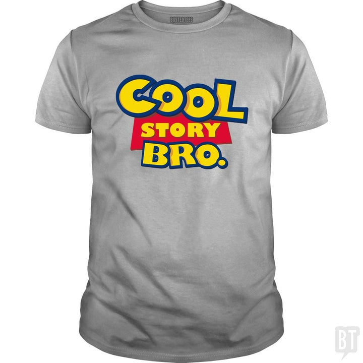 SunFrog-Busted Funky Hippo Classic Guys / Unisex Tee / Sport Grey / S Cool Story Bro