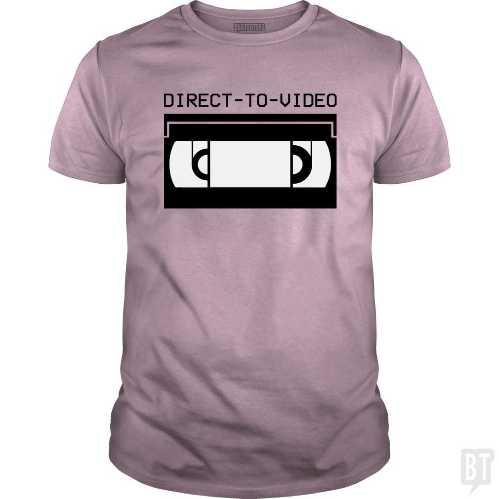 SunFrog-Busted Funky Hippo Classic Guys / Unisex Tee / Light Pink / S Direct To Video