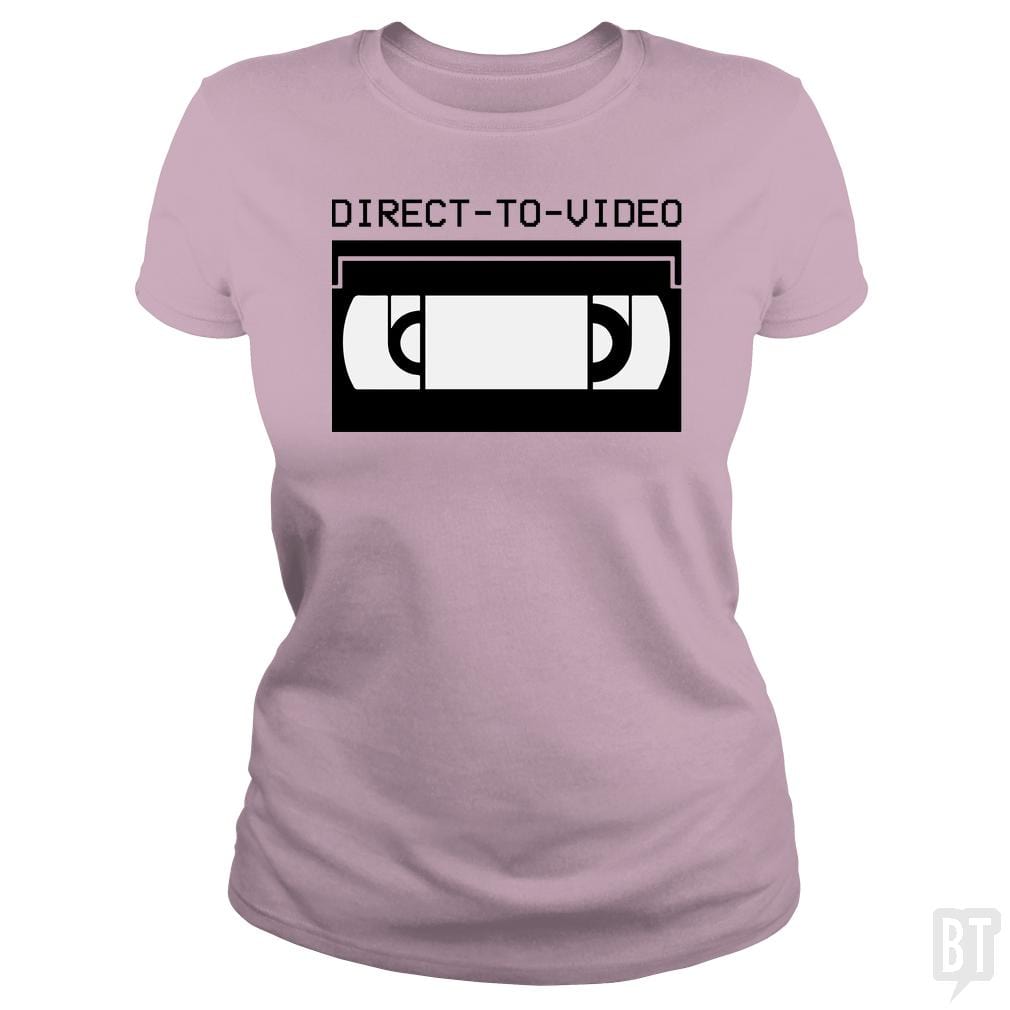 SunFrog-Busted Funky Hippo Classic Ladies Tee / Light Pink / S Direct To Video