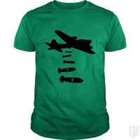 Load image into Gallery viewer, SunFrog-Busted Funky Hippo Classic Guys / Unisex Tee / Irish Green / S Dropping F Bombs
