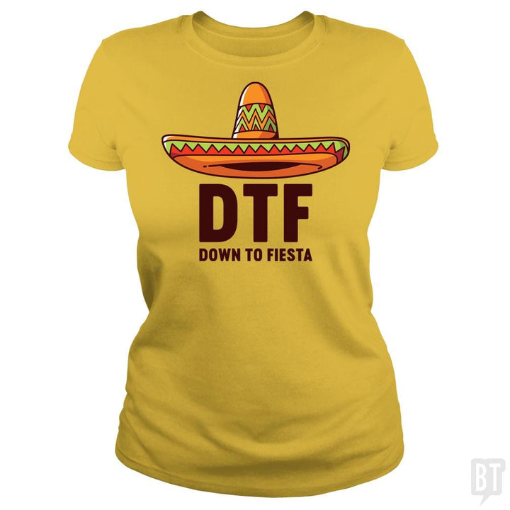 SunFrog-Busted Funky Hippo Classic Ladies Tee / Daisy / S DTF