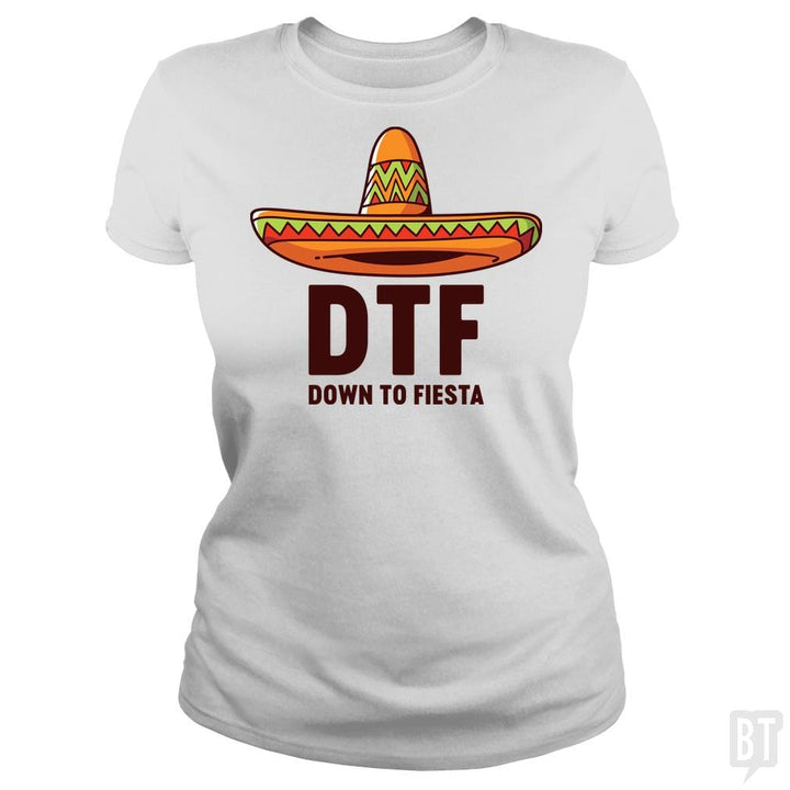 SunFrog-Busted Funky Hippo Classic Ladies Tee / White / S DTF