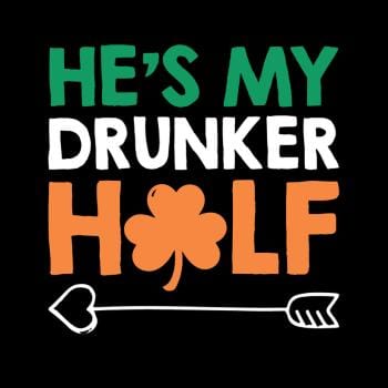 SunFrog-Busted Funky Hippo He's My Drunker Half