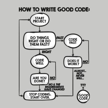 SunFrog-Busted Funky Hippo How To Write Good Code