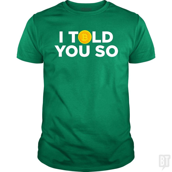 SunFrog-Busted Funky Hippo Classic Guys / Unisex Tee / Irish Green / S I Told You So