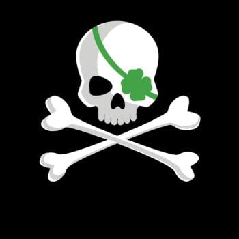 SunFrog-Busted Funky Hippo Irish Pirate