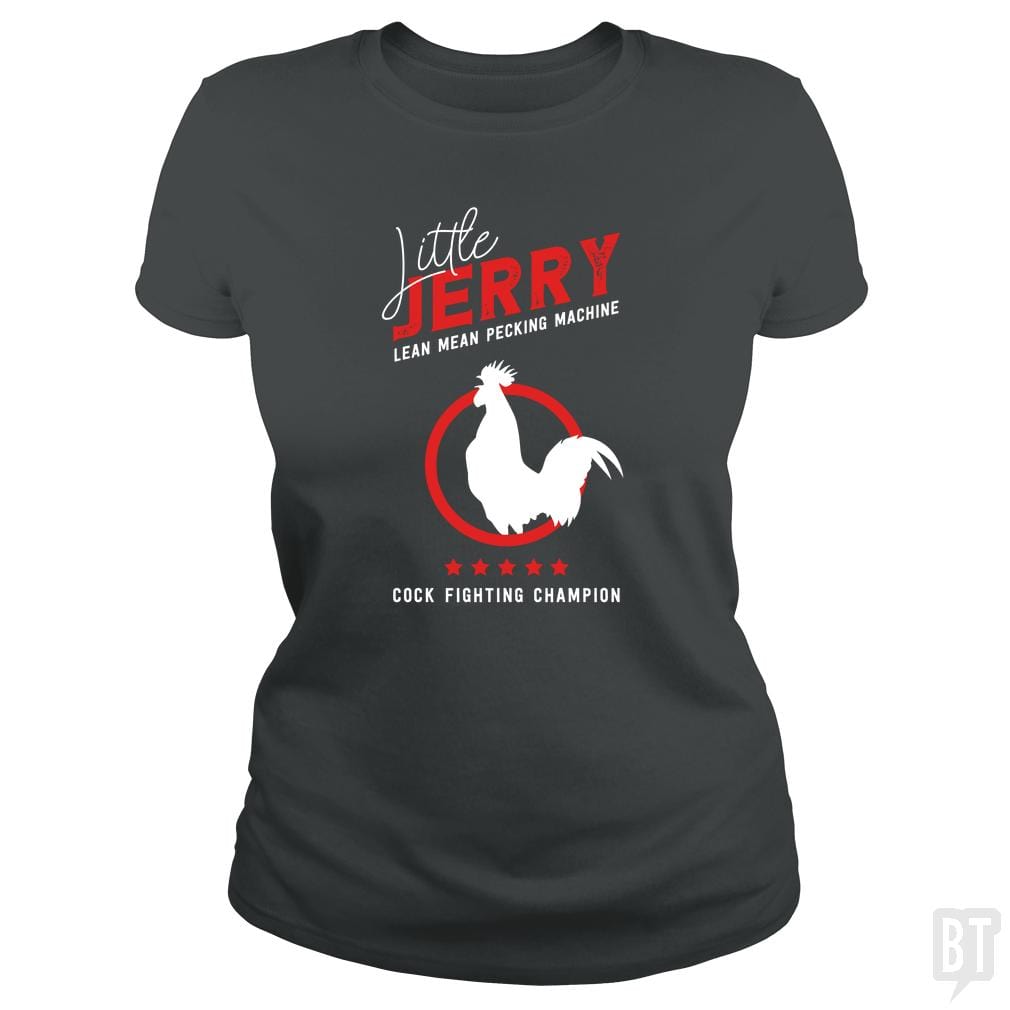 SunFrog-Busted Funky Hippo Classic Ladies Tee / Dark Heather / S Little Jerry