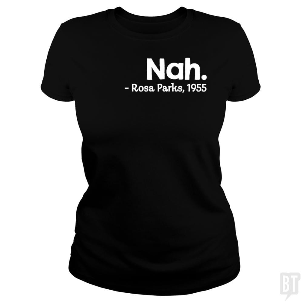 SunFrog-Busted Funky Hippo Classic Ladies Tee / Black / S Nah Rosa