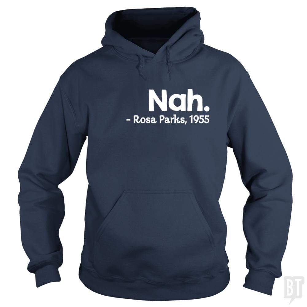 SunFrog-Busted Funky Hippo Hoodie / Navy Blue / S Nah Rosa