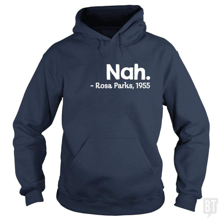 SunFrog-Busted Funky Hippo Hoodie / Navy Blue / S Nah Rosa