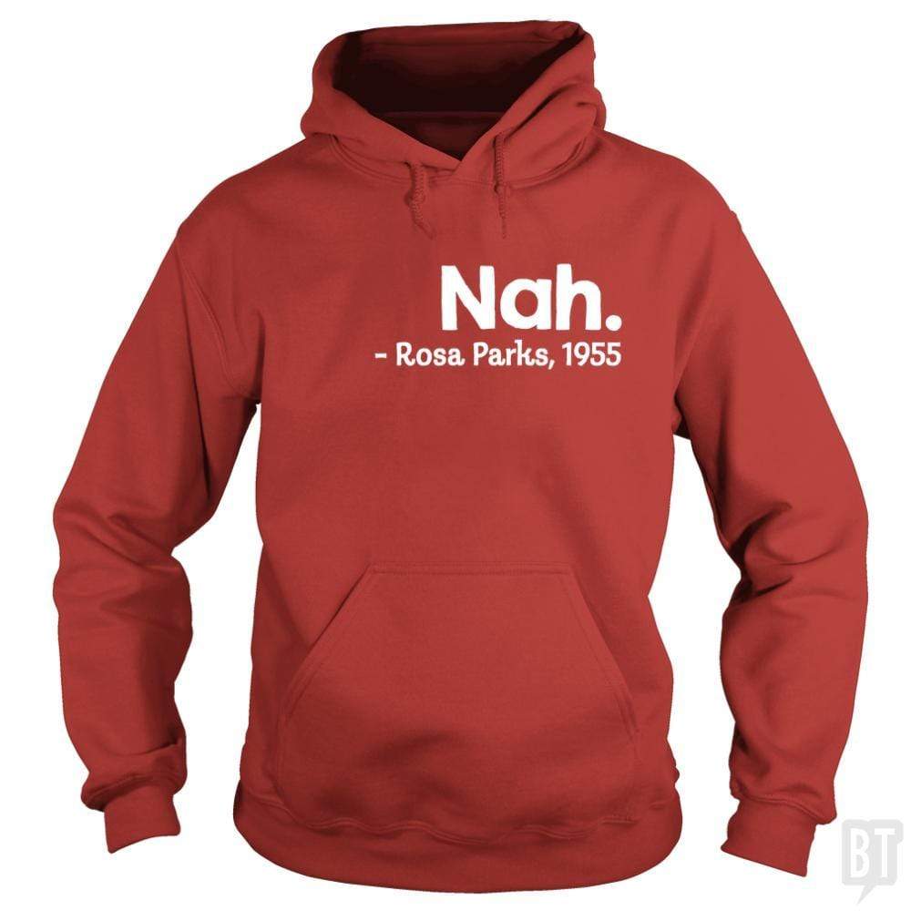 SunFrog-Busted Funky Hippo Hoodie / Red / S Nah Rosa