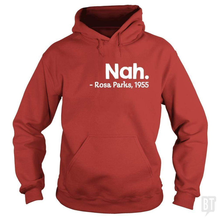 SunFrog-Busted Funky Hippo Hoodie / Red / S Nah Rosa