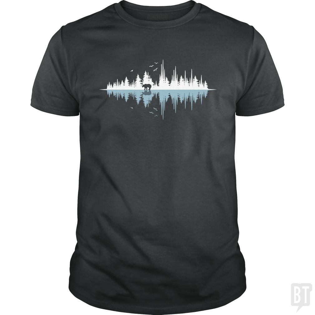 SunFrog-Busted Funky Hippo Classic Guys / Unisex Tee / Dark Heather / S Nature Sound