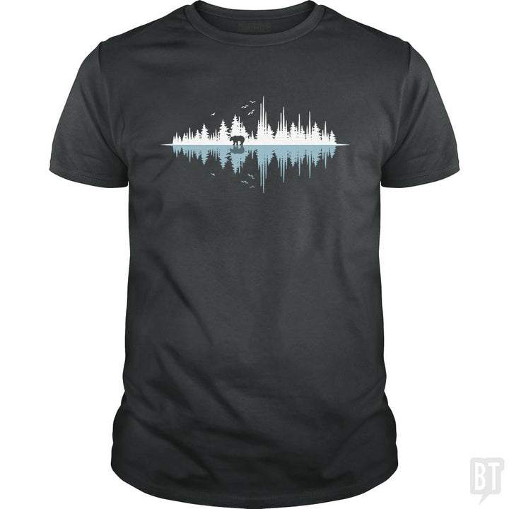 SunFrog-Busted Funky Hippo Classic Guys / Unisex Tee / Dark Heather / S Nature Sound