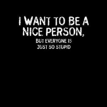 SunFrog-Busted Funky Hippo Nice Person