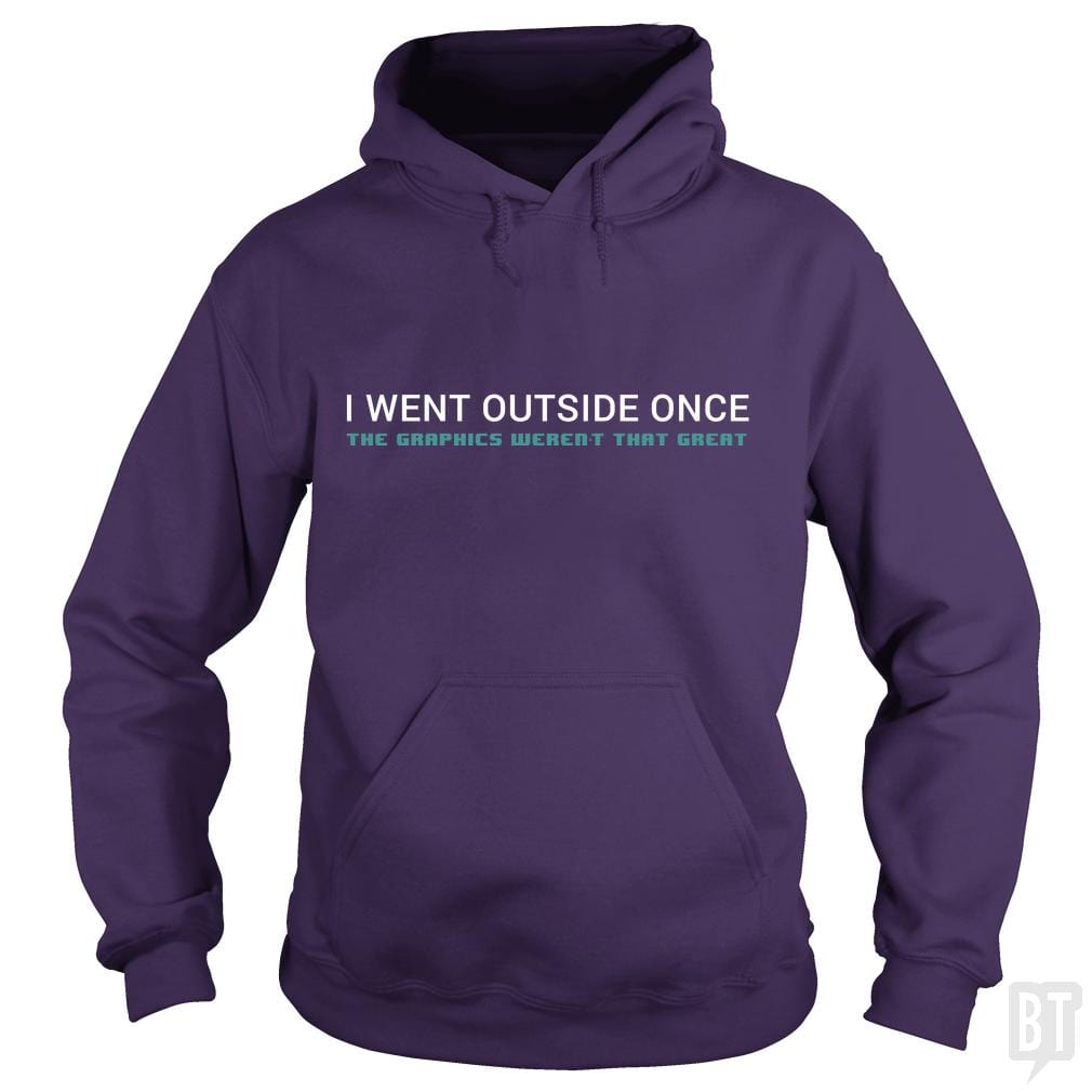 SunFrog-Busted Funky Hippo Hoodie / Purple / S Outside Graphics