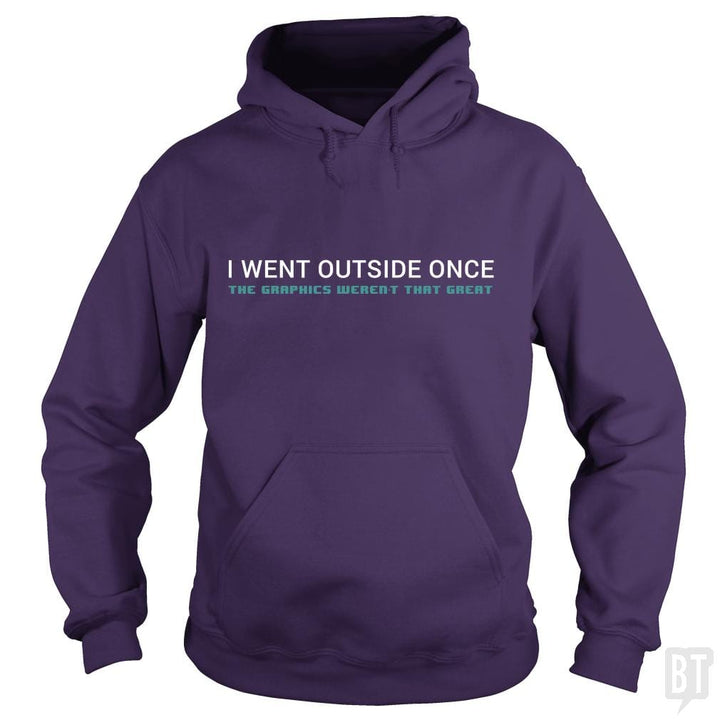 SunFrog-Busted Funky Hippo Hoodie / Purple / S Outside Graphics
