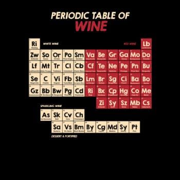 SunFrog-Busted Funky Hippo Periodic Table Of Wine