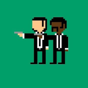 SunFrog-Busted Funky Hippo Pixel Pulp