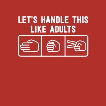 SunFrog-Busted Funky Hippo Rock Paper Scissors