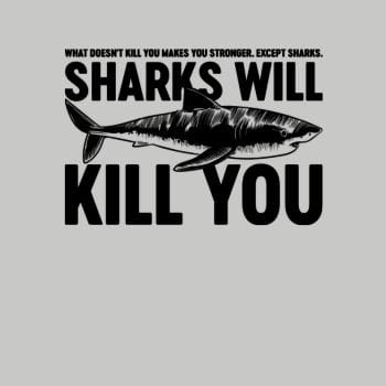 SunFrog-Busted Funky Hippo Sharks Will Kill You