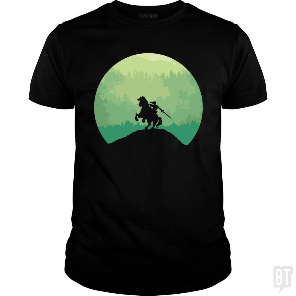 SunFrog-Busted Funky Hippo Classic Guys / Unisex Tee / Black / S The Legend