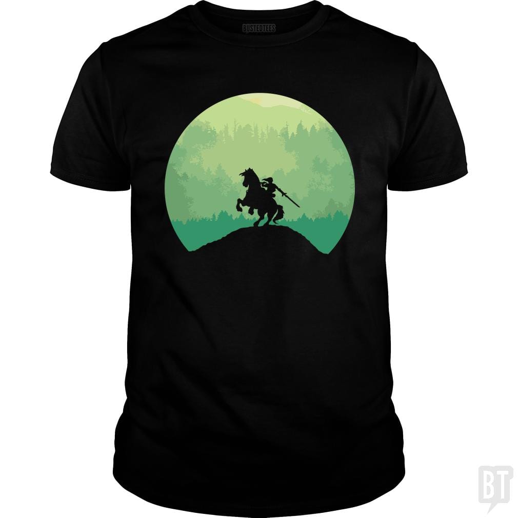 SunFrog-Busted Funky Hippo Classic Guys / Unisex Tee / Black / S The Legend