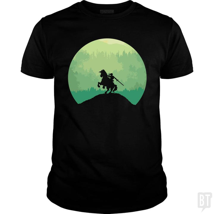 SunFrog-Busted Funky Hippo Classic Guys / Unisex Tee / Black / S The Legend