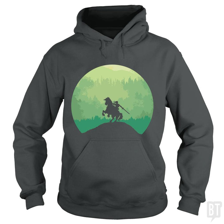 SunFrog-Busted Funky Hippo Hoodie / Dark Heather / S The Legend