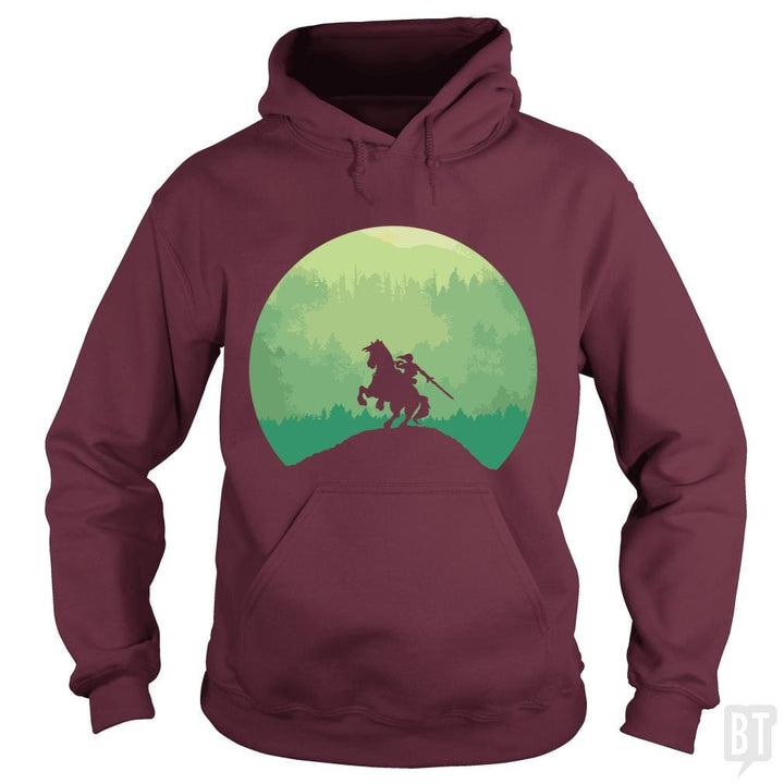 SunFrog-Busted Funky Hippo Hoodie / Maroon / S The Legend