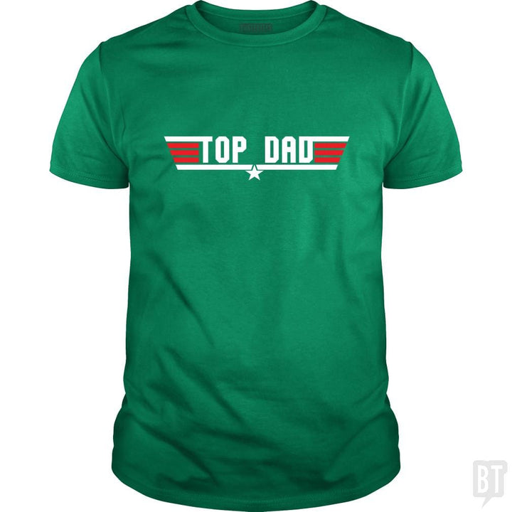 SunFrog-Busted Funky Hippo Classic Guys / Unisex Tee / Irish Green / S Top Dad