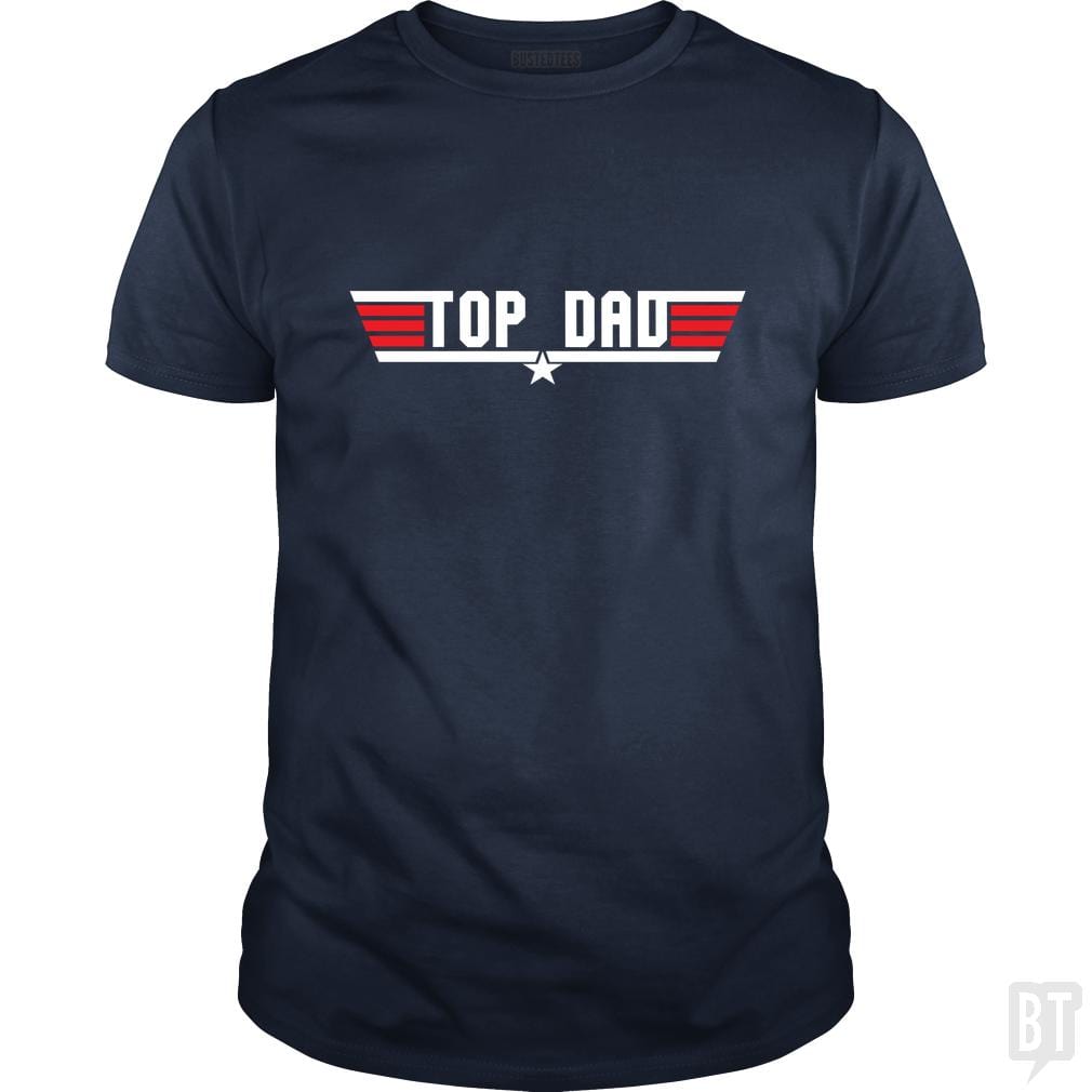 SunFrog-Busted Funky Hippo Classic Guys / Unisex Tee / Navy Blue / S Top Dad