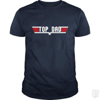 Load image into Gallery viewer, SunFrog-Busted Funky Hippo Classic Guys / Unisex Tee / Navy Blue / S Top Dad
