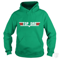 Load image into Gallery viewer, SunFrog-Busted Funky Hippo Hoodie / Irish Green / S Top Dad
