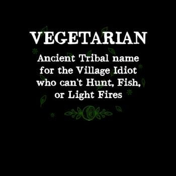 SunFrog-Busted Funky Hippo Vegetarian